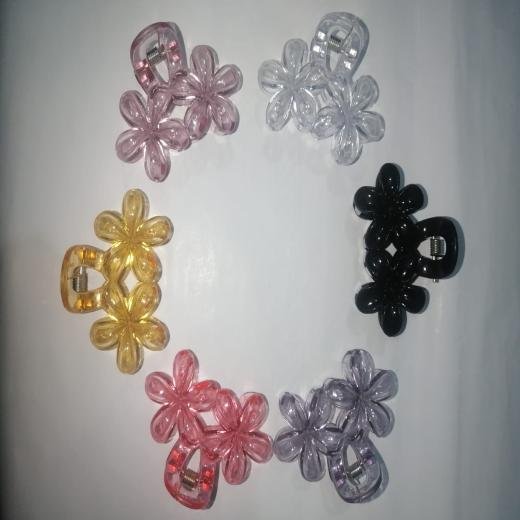 Bloom Joint Hair Jaw Clip – Non-Slip Vibrant Different Colors, Catcher for Thick & Long Hair